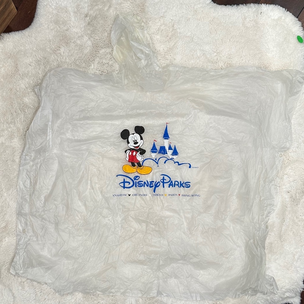 Disney Parks Rain Poncho